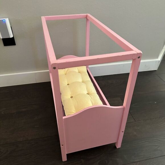 Our Generation Pink Canopy Doll Bed - Picture 2 of 13